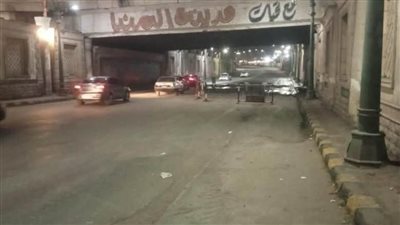 محافظ المنيا: إعادة فتح طريق الكورنيش عقب الانتهاء من إصلاح هبوط أرضي