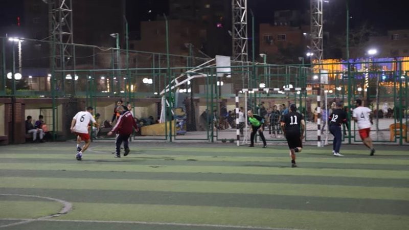 جانب من المبارة التي