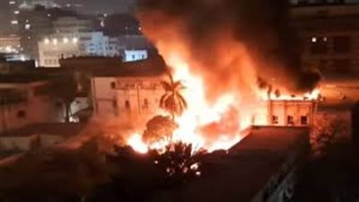 عاجل| 20 سيارة إطفاء.. ماذا حدث في حريق المعامل المركزية بوزارة الصحة؟