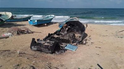 استشهاد صياد فلسطيني في قصف إسرائيلي على مركب صيد شمال قطاع غزة