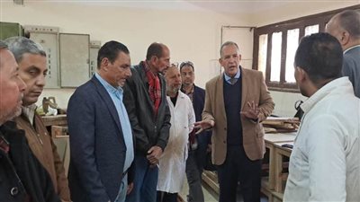 وكيل التربية والتعليم بأسيوط يتفقد بعض مدارس إدارة ديروط التعليمية