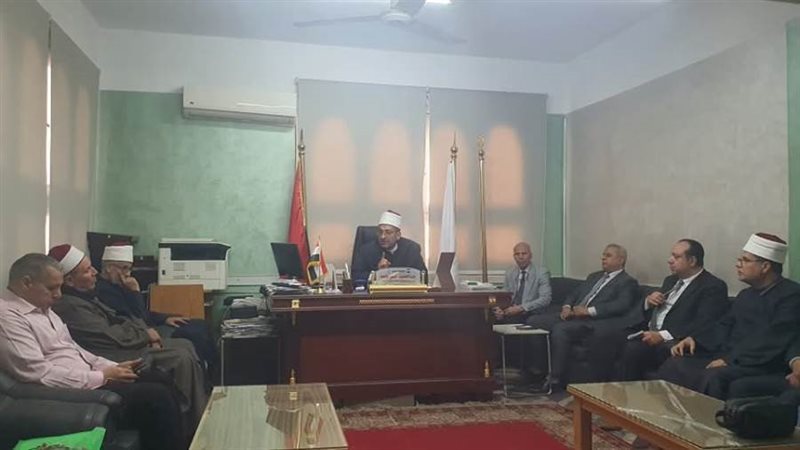 جانب من اجتماع رئيس