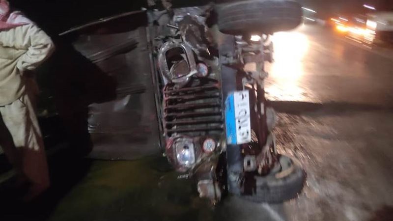 اثار الحادث