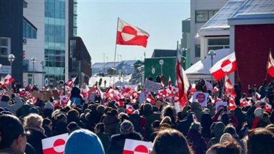 عاجل.. احتجاجات حاشدة في جرينلاند ضد خطط 