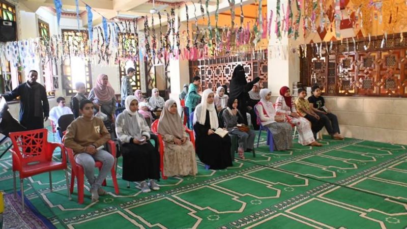 جانب من المتسابقين