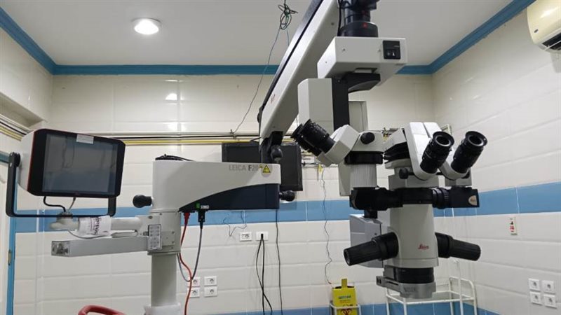 جانب من الأجهزة الطبية