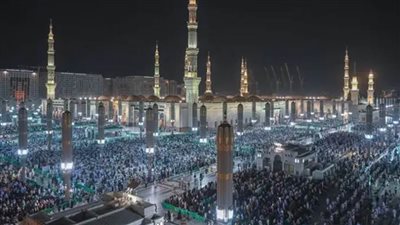 أكثر من 14 مليون زائر للمسجد النبوي خلال النصف الأول من شهر رمضان   