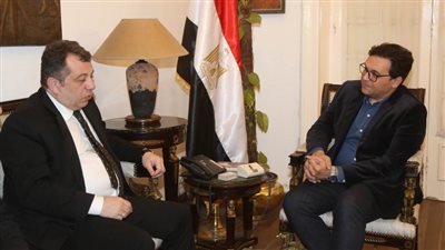 وزير الثقافة يلتقي السفير الأرميني لبحث سبل تعزيز التعاون الثقافي بين مصر وأرمينيا