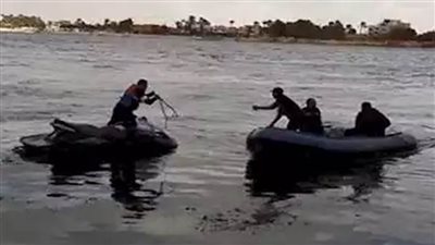 مصرع صياد ونجاة آخر في انقلاب مركب صيد في النيل شمال أسوان  