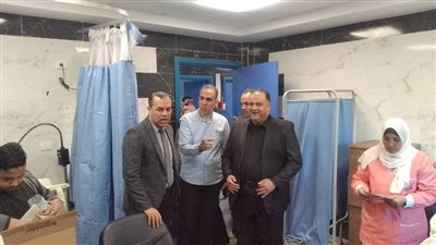 وكيل صحة البحيرة يتفقد وحدة طب أسرة الربدان بشبراخيت 