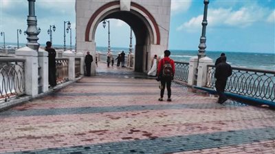 موجه صقيع وأمطار تشهدها الإسكندرية