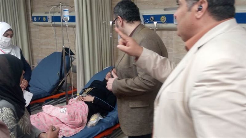 متابعة المصابين