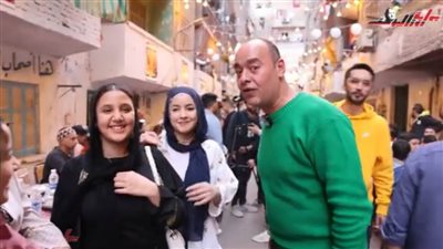 مشاهد مبهجة.. فرحة أهالي المطرية في الإفطار الجماعي