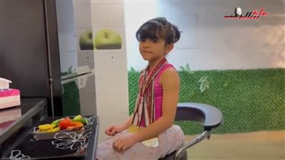 مطبخ الأبطال| سلطة خضار على طريقة بريتي شنودة سامي بطلة جمباز