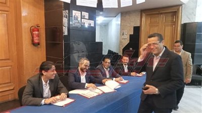 البلشى يسجل بالحضور فى كشوف عمومية الصحفيين 