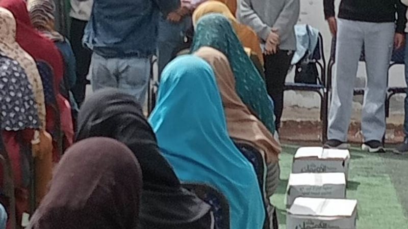 توزبع كراتين غذائية