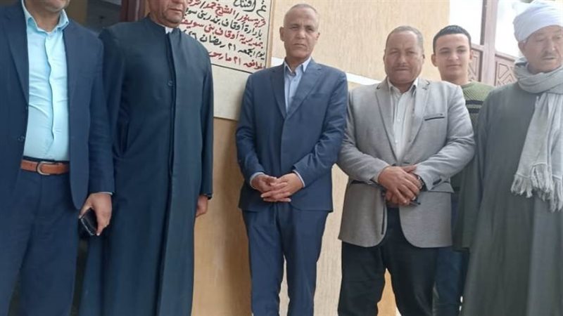 افتتاح مسجد ببنى