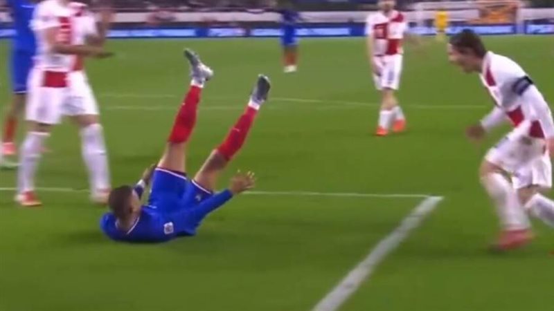 جانب من المباراة