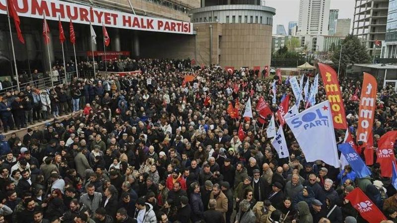 مظاهرات تركية