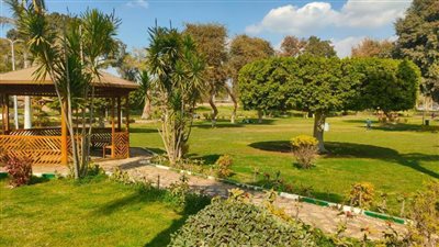 محافظ القليوبية يتابع استعدادات الحدائق لاستقبال الرواد في عيد الفطر