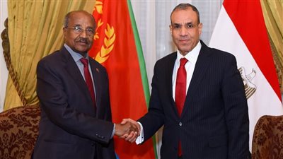 وزير الخارجية يستقبل نظيره الإريتري
