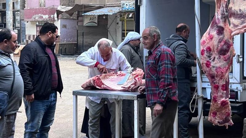 قوافل اللحوم المدعمة