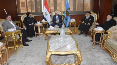  بالصور.. محافظ الغربية: المحبة والتآخي أساس وحدتنا الوطنية