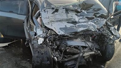 مصرع مهندس في حادث تصادم بطريق بنها - كفر شكر