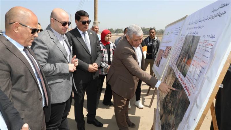 توسعة طرق بنى سويف