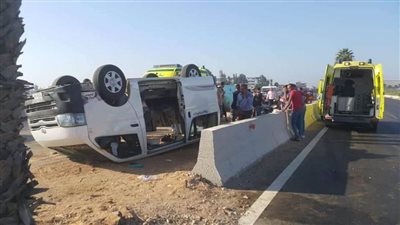 عاجل.. حادثة الطريق الدولي الاسكندرية اليوم ..جثث مجهولة ومصابين بالجملة (أسماء الضحايا)