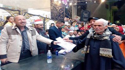 تكريم الفائزين بمسابقة حفظ القرآن الكريم بقرية الشيخ حربي بمركز ديرب نجم بمحافظة الشرقية 