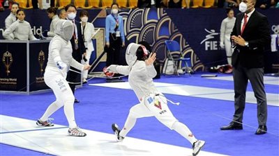 18 لاعبة مصرية في كأس العالم لسلاح السيف للسيدات باستاد القاهرة