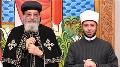 وزير الأوقاف يتلقي تهاني من الكنائس بمناسبة عيد الفطر