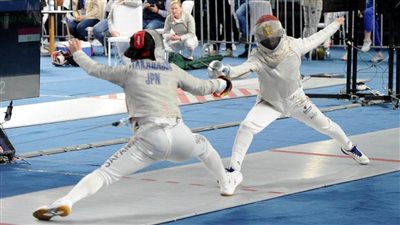 انطلاق الأدوار النهائية لكأس العالم لسلاح السيف للسيدات في استاد القاهرة