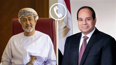 الرئيس السيسي يتلقى اتصالا هاتفيا من سلطان عمان للتهنئة بعيد الفطر