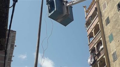 حي غرب الإسكندرية يواصل رفع كفاءة الإضاءة العامة بنطاق الحي والاستجابة لشكاوى المواطنين 