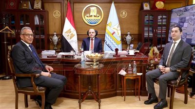 محافظ كفر الشيخ يستقبل المهنئين بعيد الفطر المبارك