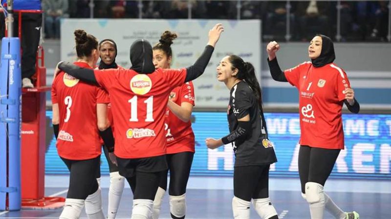 سيدات طائرة الأهلي