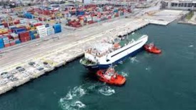  أبرز المعلومات حول خط الرورو بين ميناءى دمياط وتريستا الإيطالي