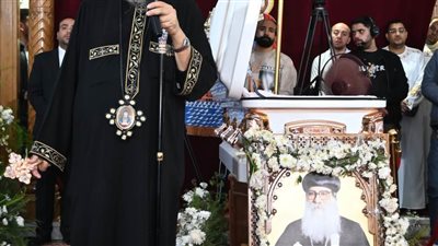 قداسة البابا تواضروس يترأس صلوات التجنيز بكرمة مارمرقس بدمنهور