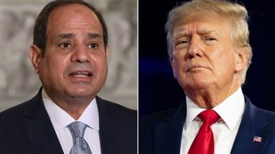 الرئيس السيسي يتلقى اتصالا من نظيره الأمريكي ترامب