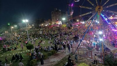 بالصور.. حدائق القناطر الخيرية كاملة العدد في ثاني أيام الاحتفال بعيد الفطر