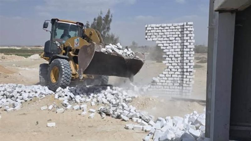 جانب من حملات إزالة