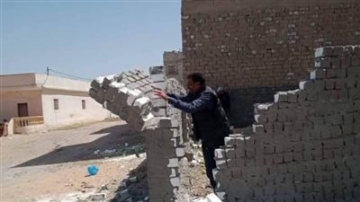 حملات مُكبرة لإيقاف أعمال البناء المخالف وإزالة التعديات على الأراضي الزراعية بأحياء الإسكندرية