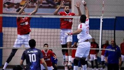 الأهلى مع الاتحاد والزمالك أمام بتروجت فى نصف نهائي كأس مصر للطائرة