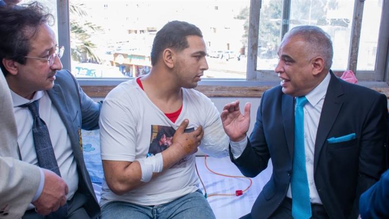 رئيس جامعة طنطا خلال