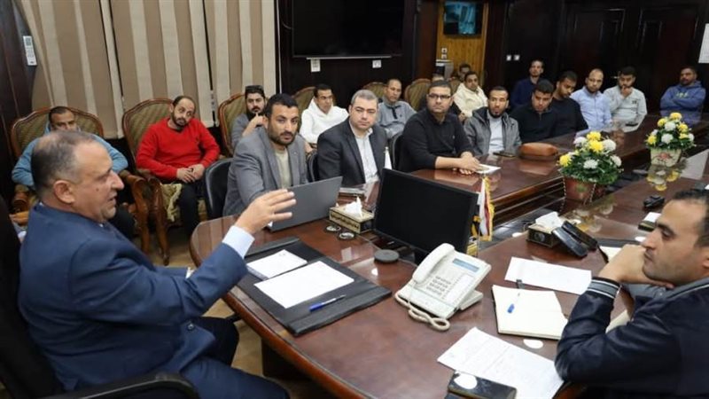 جانب من اجتماع رئيس