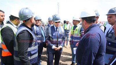 محافظ كفر الشيخ يتفقد مصنع تدوير المخلفات الصلبة البلدية