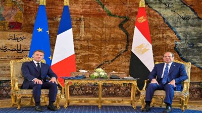 الرئيسان السيسي وماكرون يشاركان في ختام المنتدى الاقتصادي المصري الفرنسي 