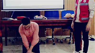 بالصور.. دورة فى الإسعافات الأولية لأعضاء أندية التطوع بالغربية